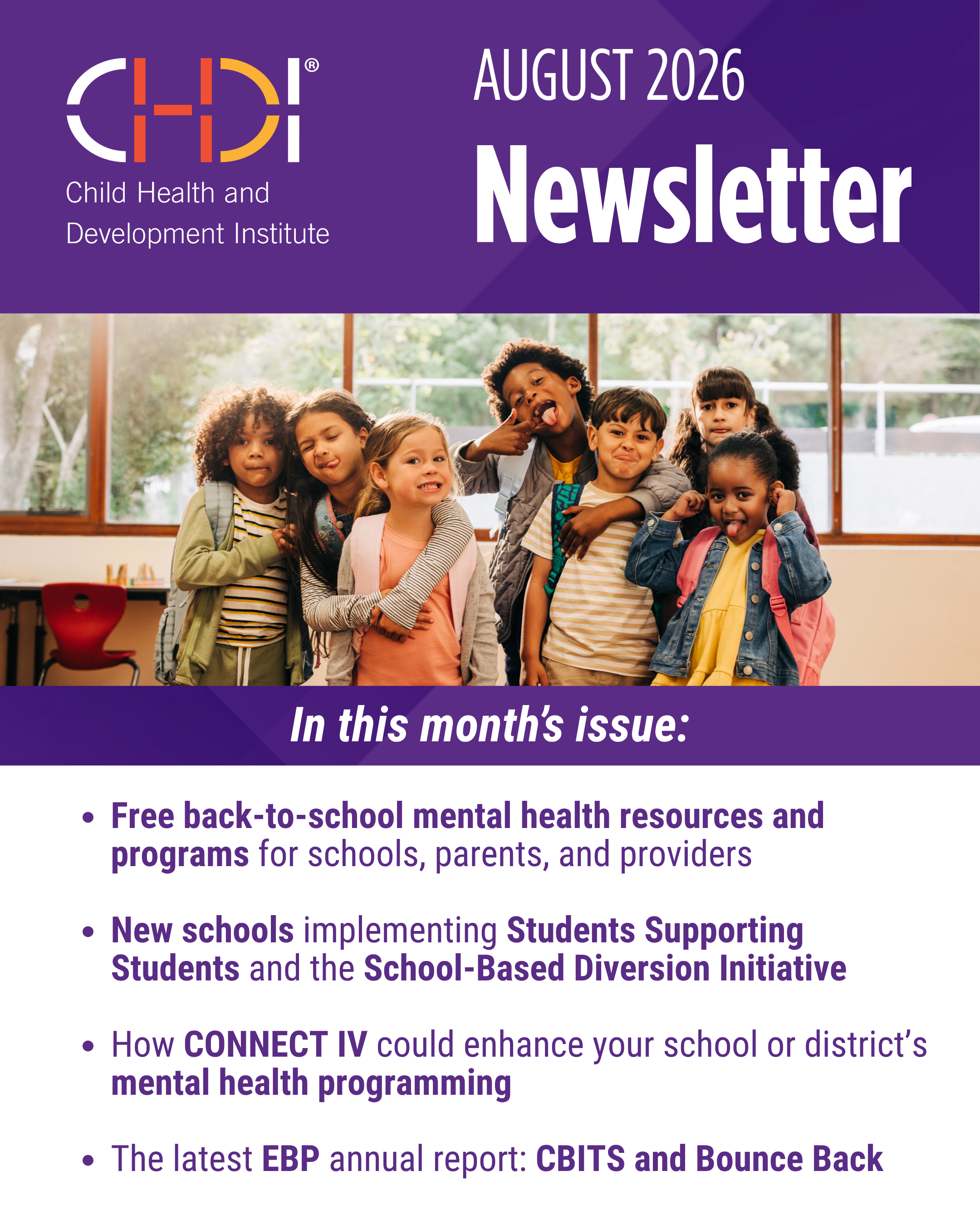 Highlights from CHDI August 2026 Newsletter - Click to read