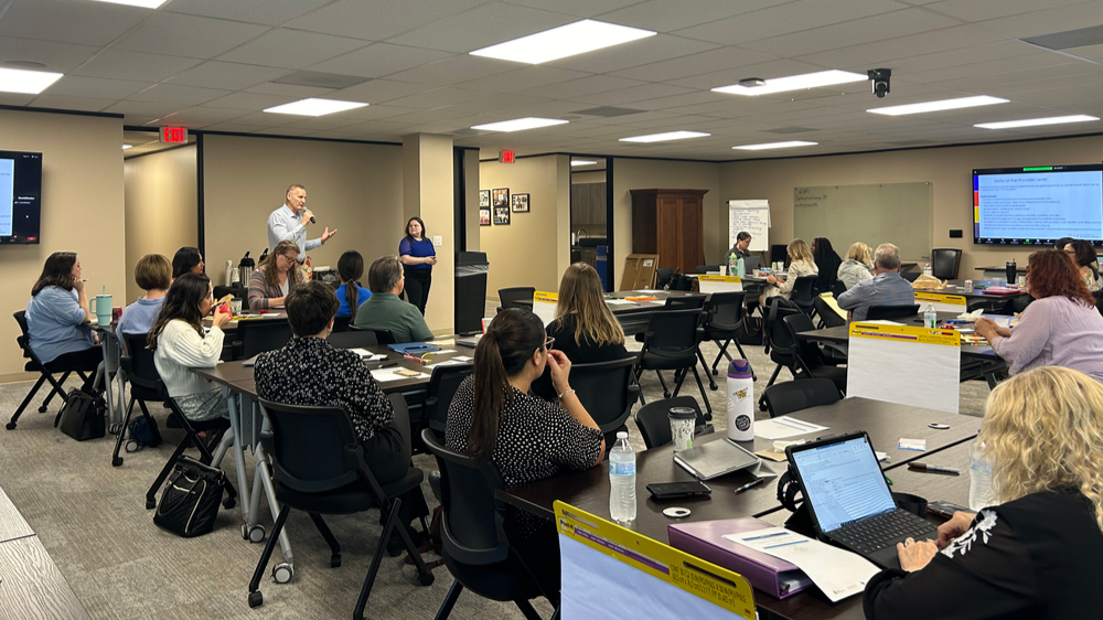 CHDI President and CEO Jeff Vanderploeg, Ph.D. and Senior Associate Kayla Theriault, MPH traveled to Austin, Texas to participate in the first best practice summit for YCOT staff and partners.