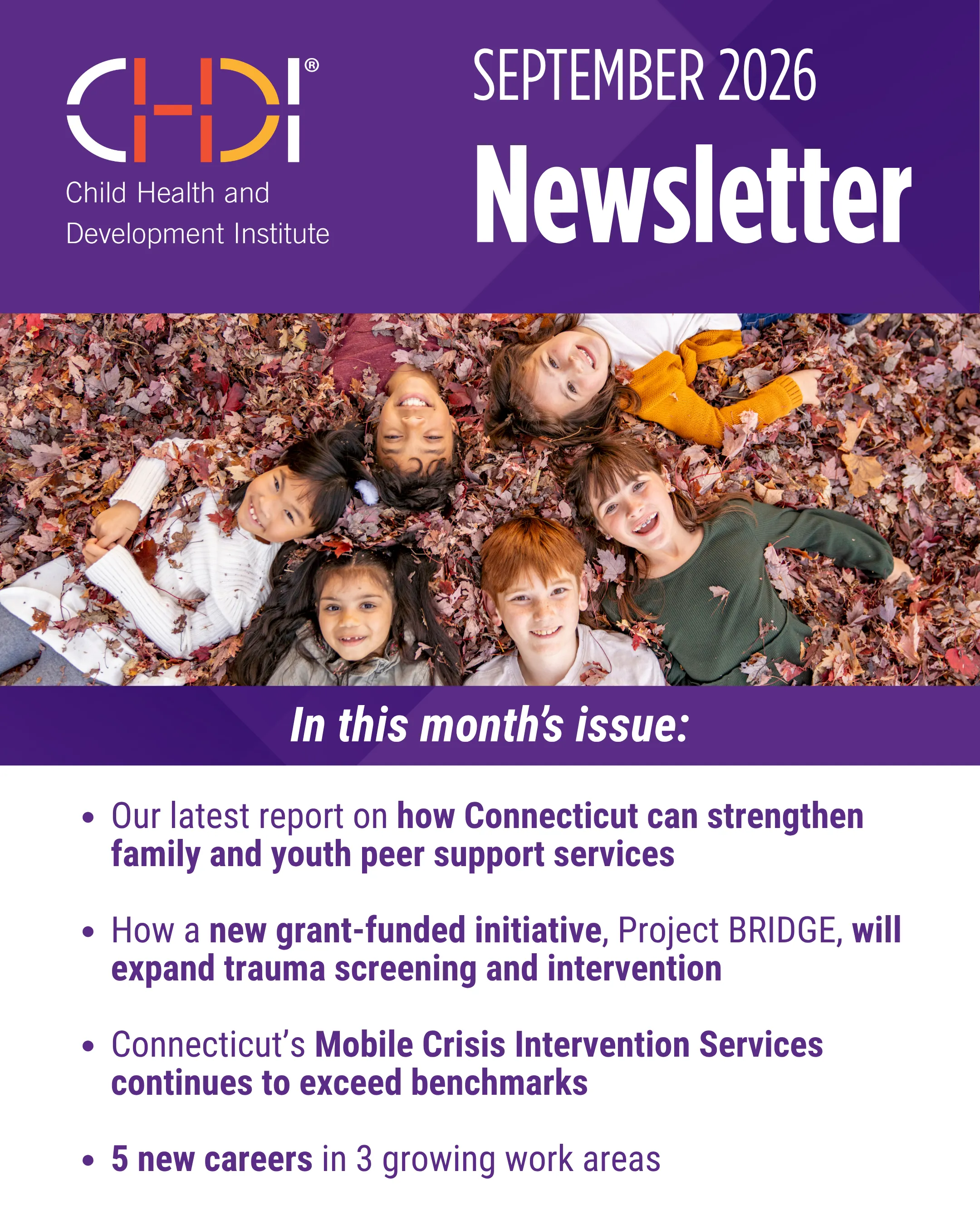 Highlights from CHDI September 2026 Newsletter - Click to read