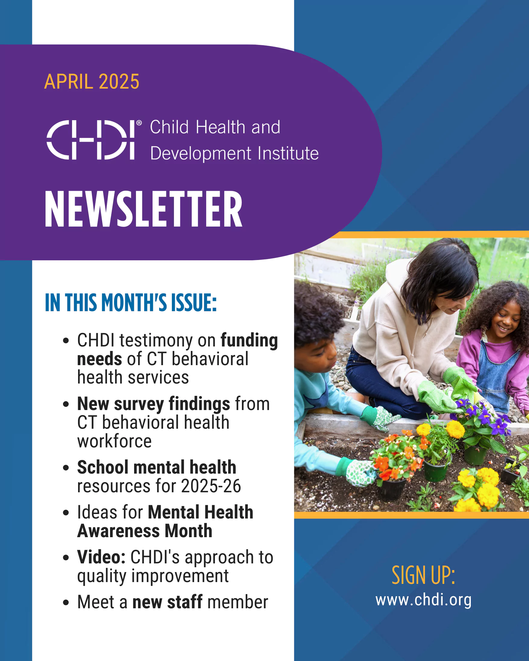 Click to read the April 2025 Newsletter